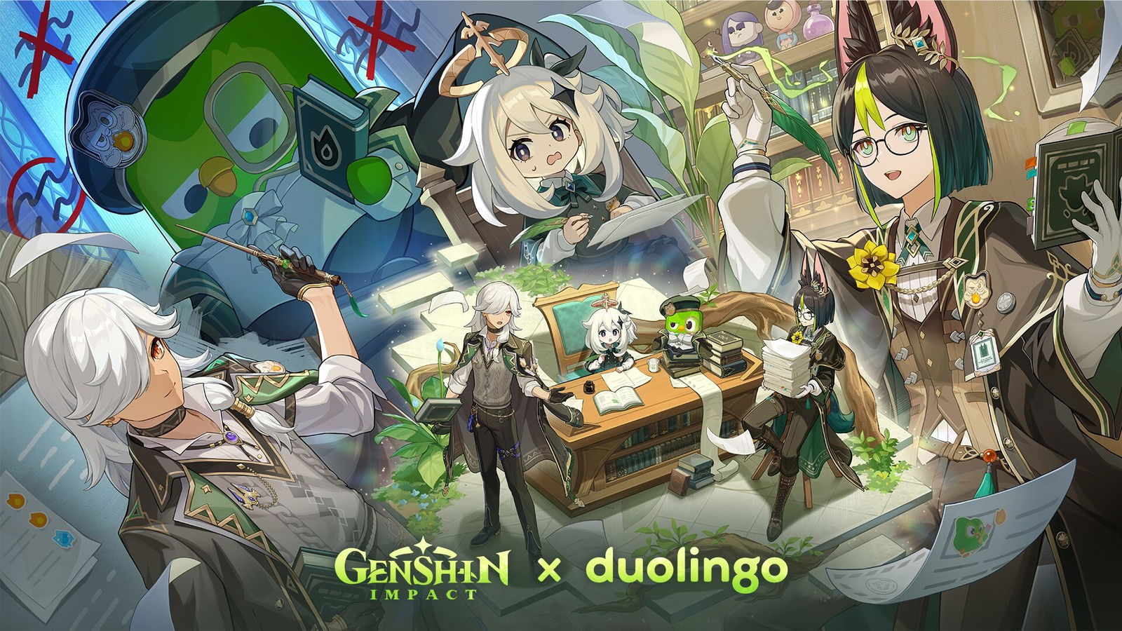 Learn More With Genshin Impact x Duolingo 3-Day Streak Quest