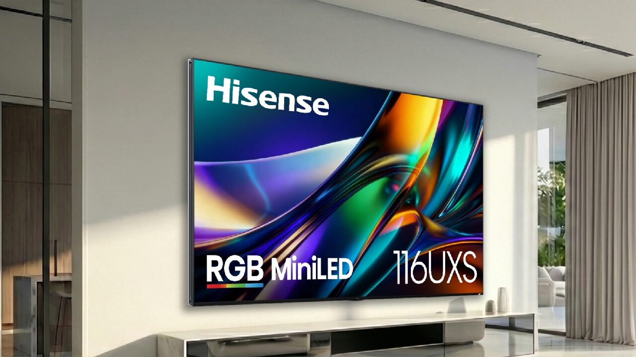 Ces 2026: Hisense Reveals New Mini-Led Technology In The 116Uxs Rgb Miniled Tv Ces 2026: Hisense Reveals New Mini-Led Technology In The 116Uxs Rgb Miniled Tv