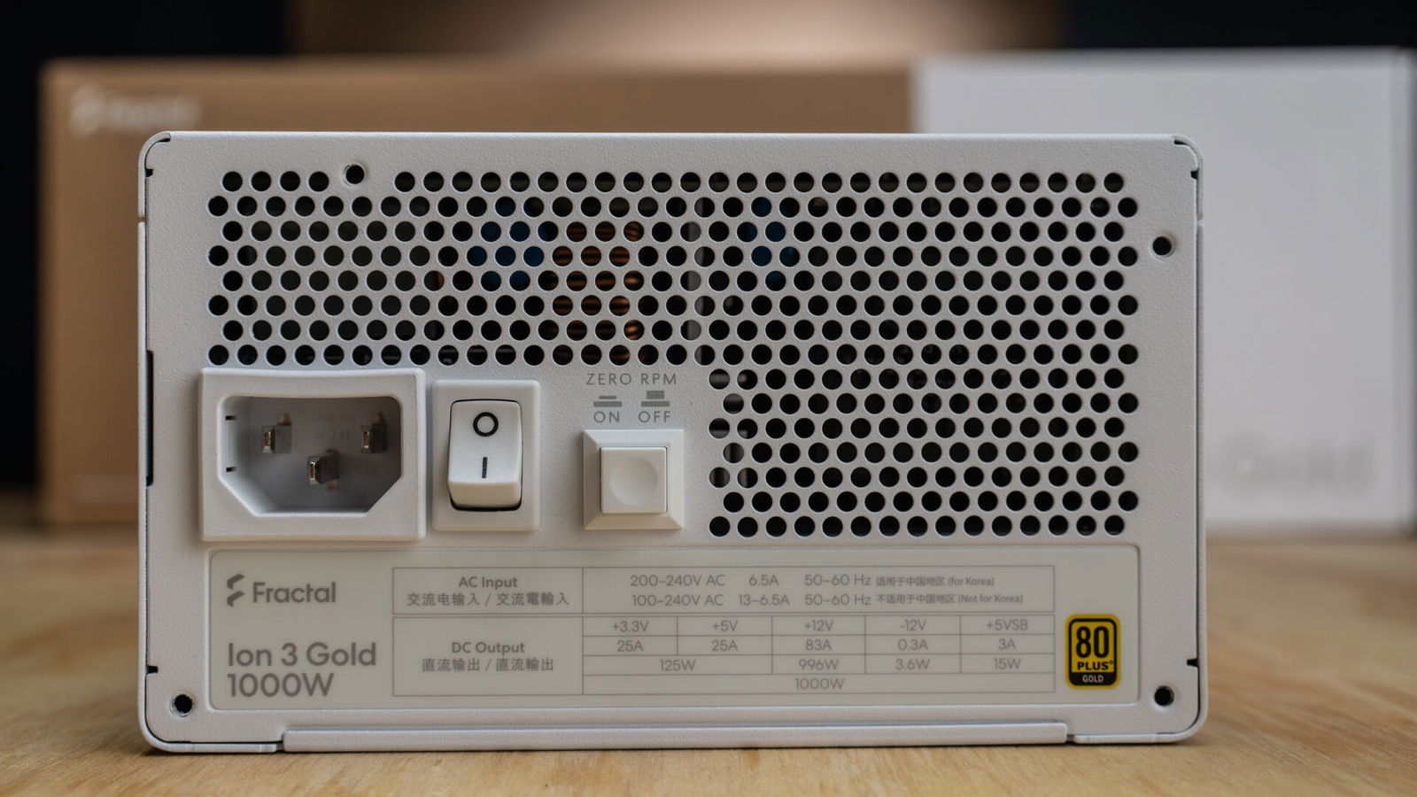 Fractal Design Ion 3 Gold 1000W Psu Review