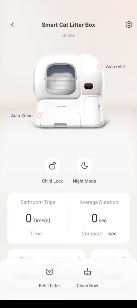 Homerunpet Cs106 Self-Cleaning Litter Box